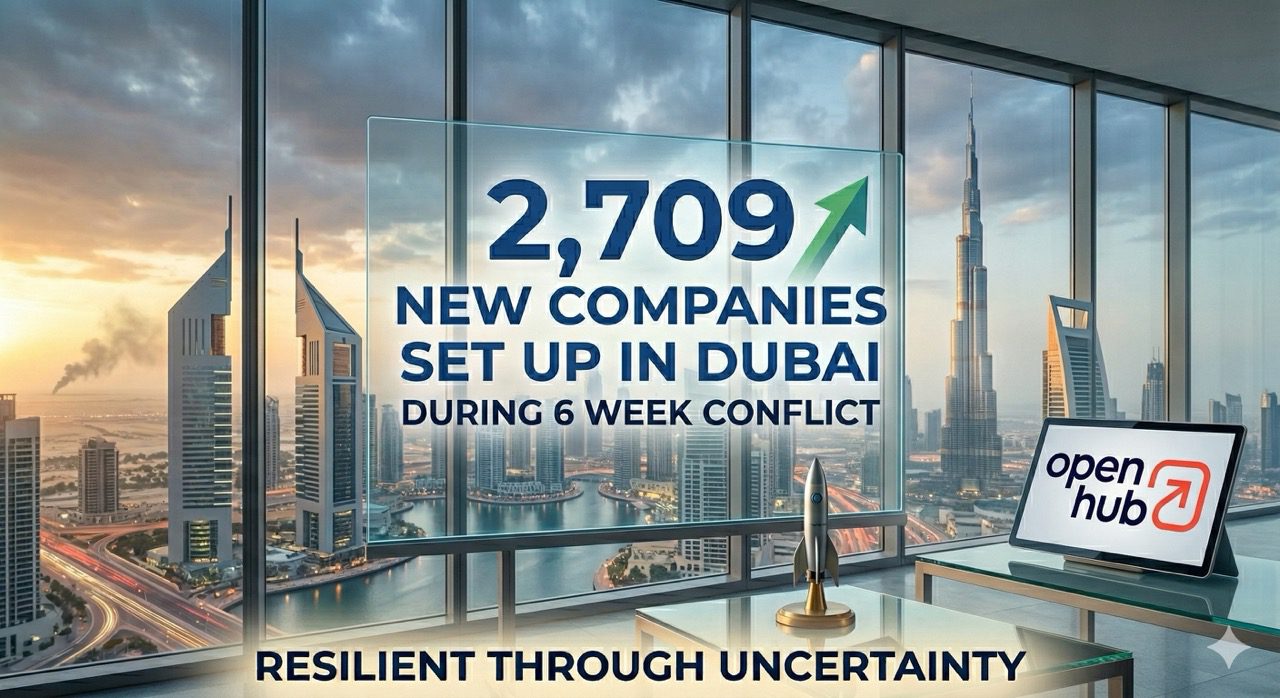 2,709 New Companies Set Up In Dubai During 6 Week Conflict. Resilient Through Uncertainty